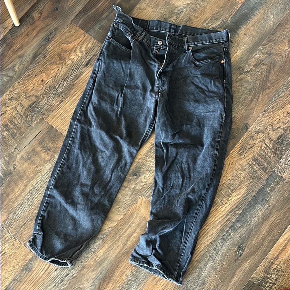 Vintage Worn Black 550 Levi’s